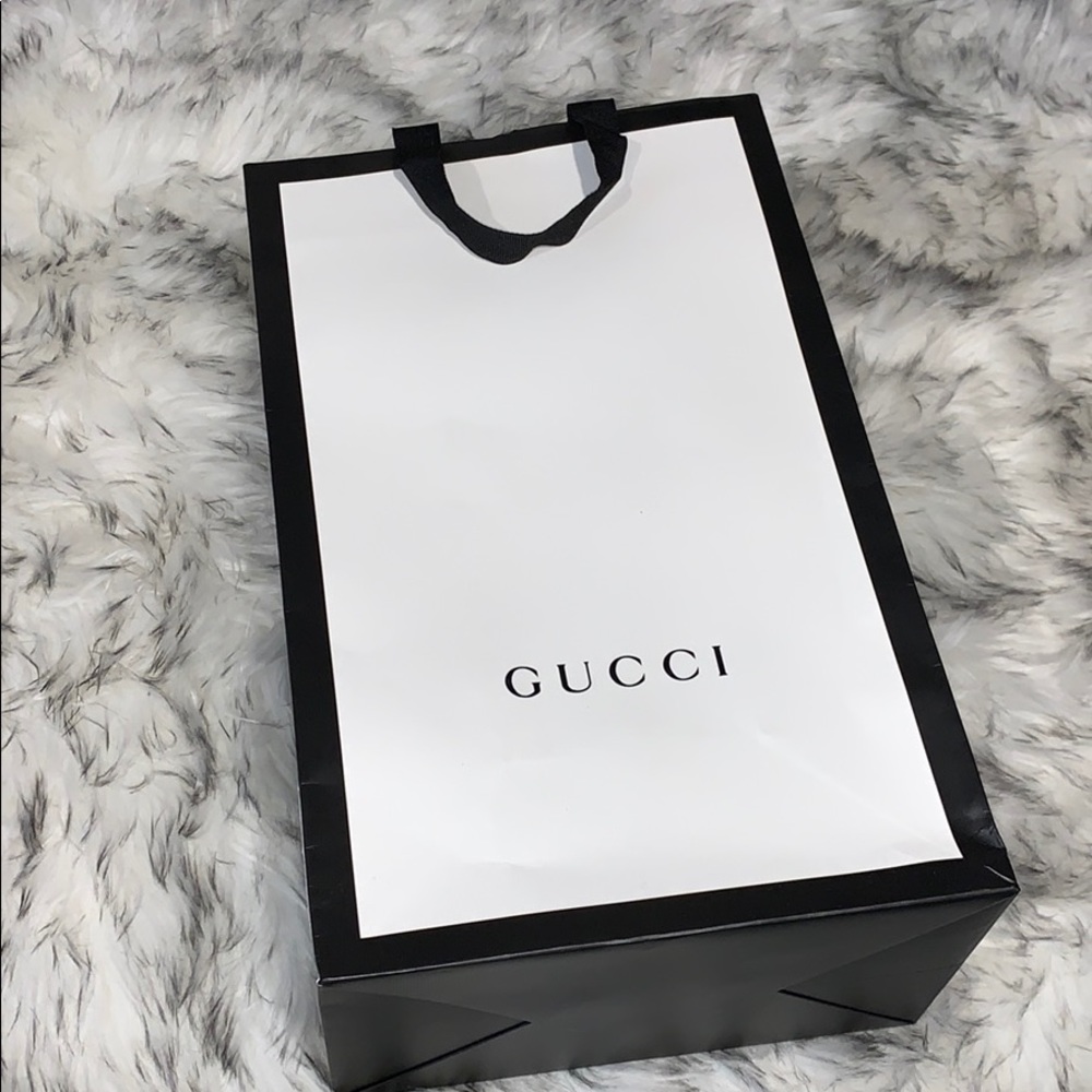 Authentic Gucci Shopping Bag